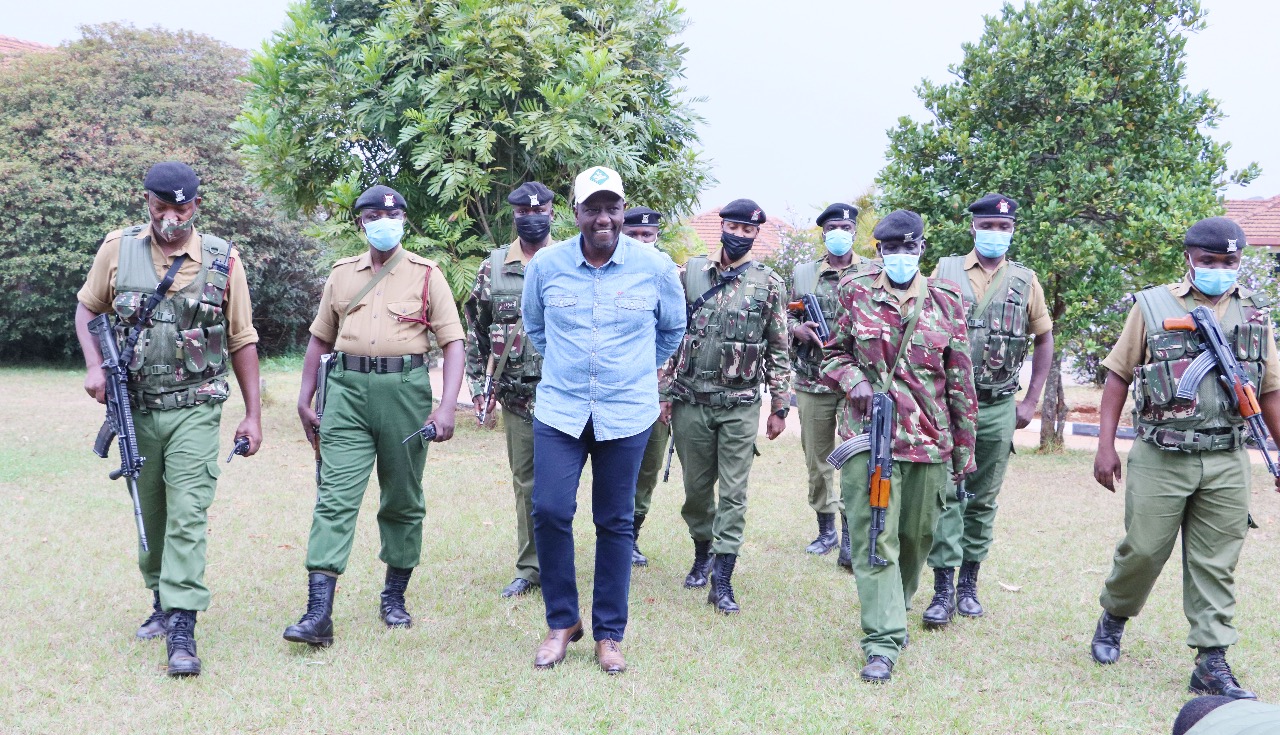 AP officers assigned to Ruto decry lack of food