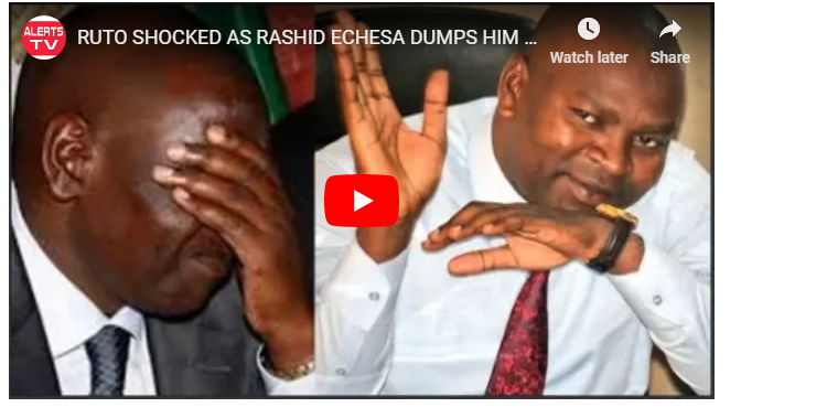 Stop campaigning in western Kenya, Ex CS Echesa tells DP Ruto