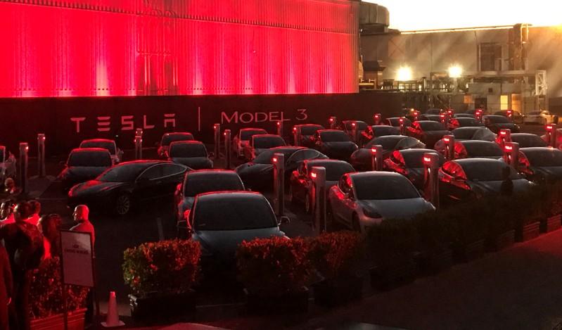 Tesla Model 3 deliveries beat Wall Street targets, shares up 7%
