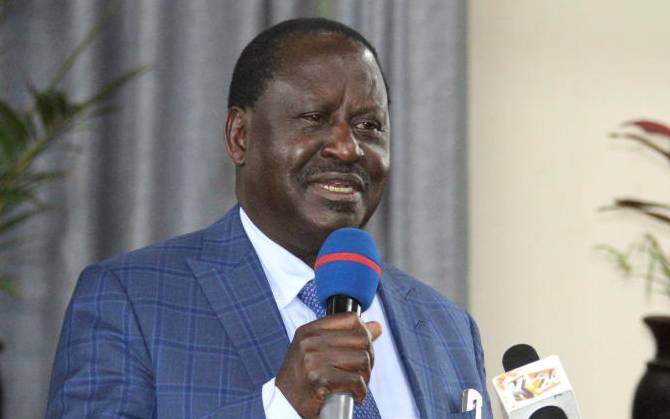 Raila Odinga admitted at a City Hospital