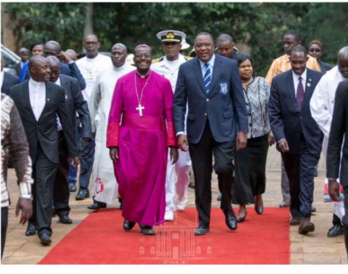 Stunt 101: President Kenyatta dons uniform alone