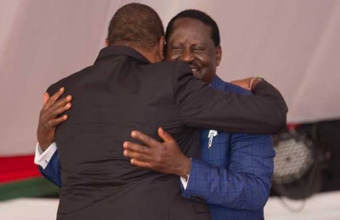 Night Talks: President Uhuru Holds Secret Meeting With Raila Odinga Inside A Bar
