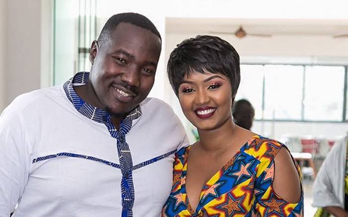 Willis Raburu defends wife on recent statement that she has given up on God after child loss
