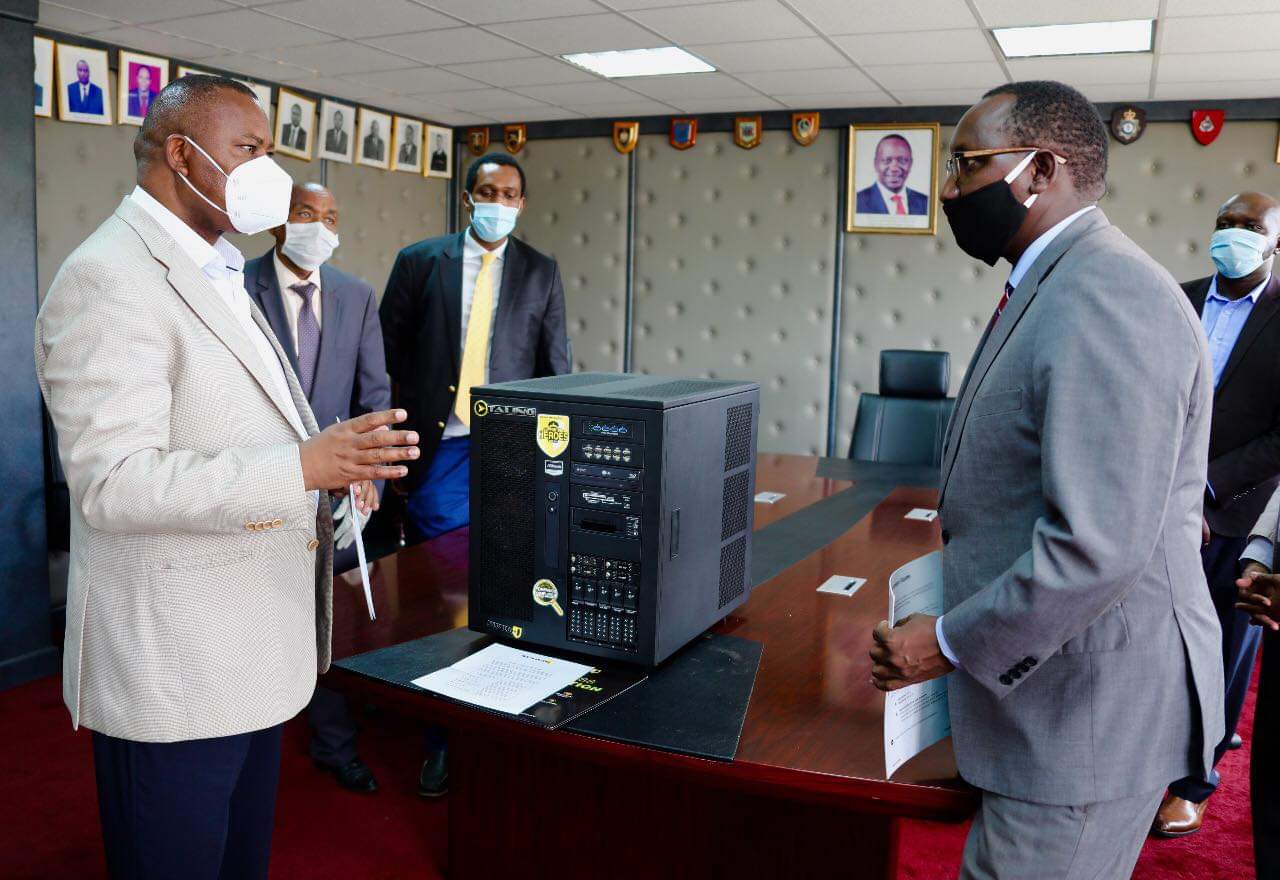 Kenyans React after DCI Receives Hi-tech Crime-fighting Equipments