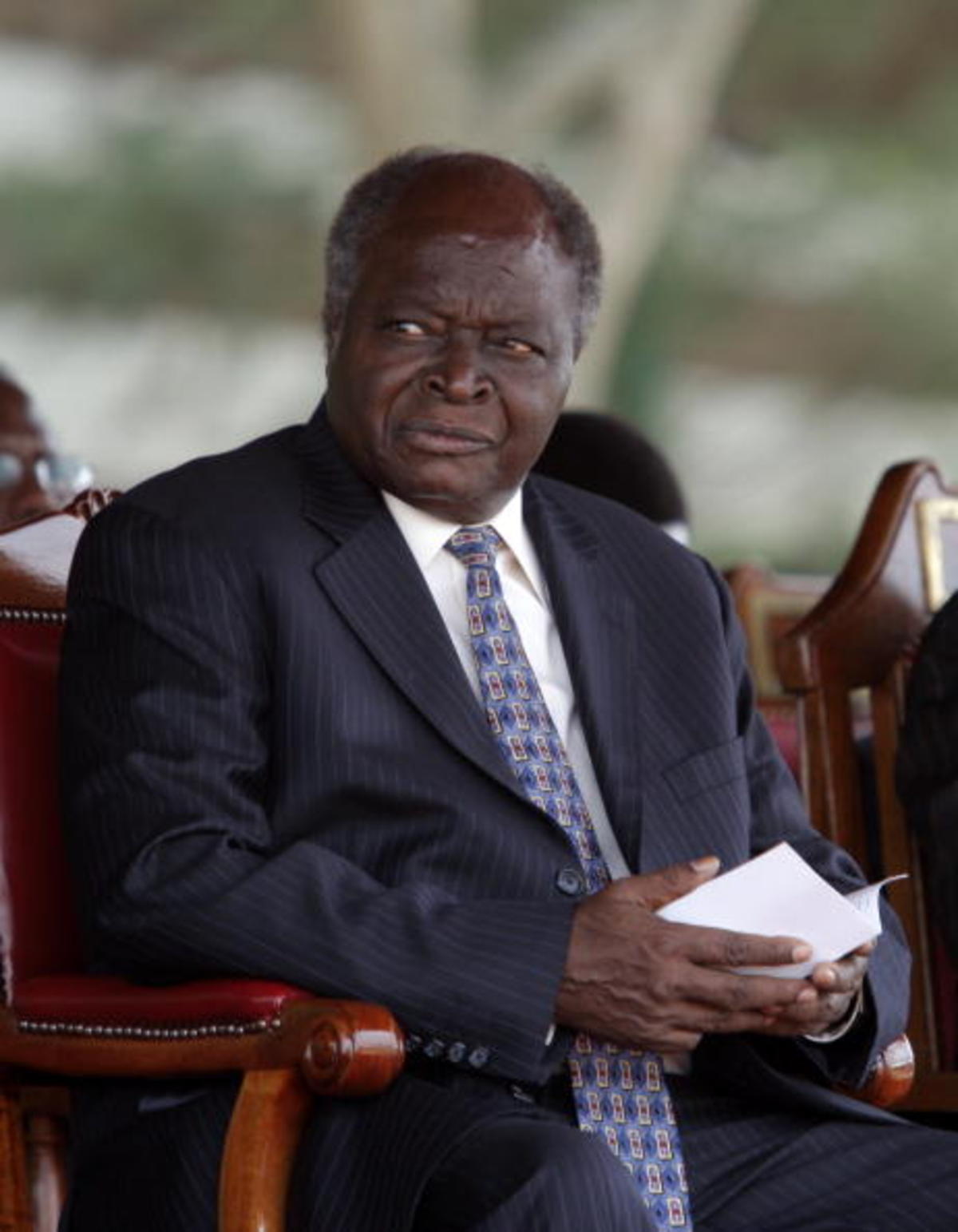 COVID-19? Retired President Mwai Kibaki Rushed To Nairobi Hospital