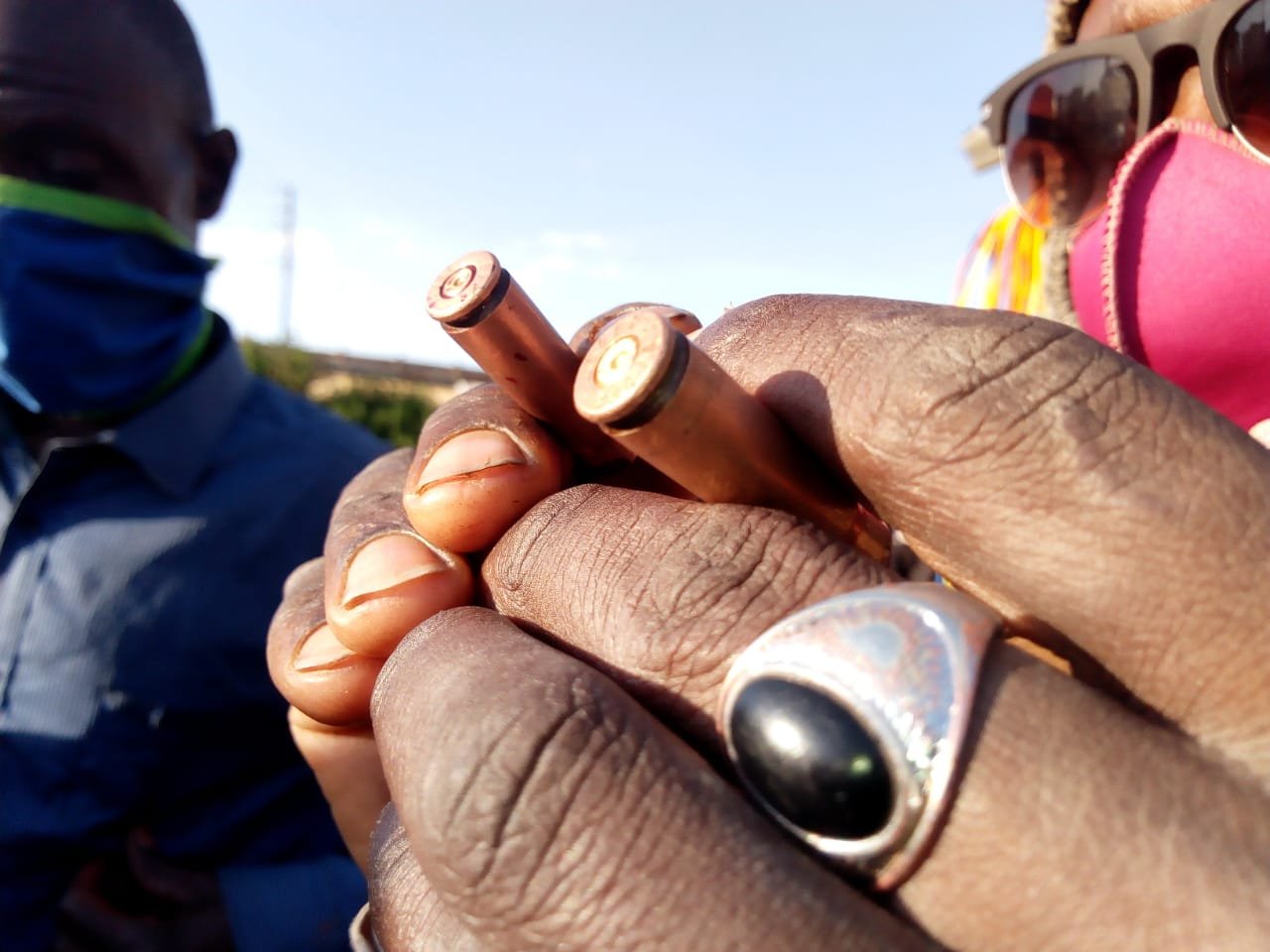 Photos: Police Use Live Bullets to Nab Residents Without Face Masks