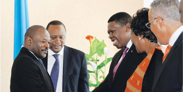 Uhuru orders Kenyan, EAC flags flown half-mast in honour of Nkurunziza