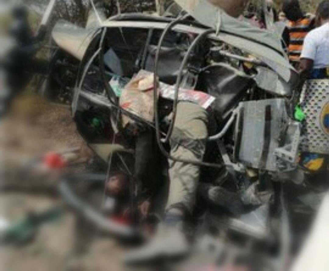 Photos: This is what made KDF chopper to crash