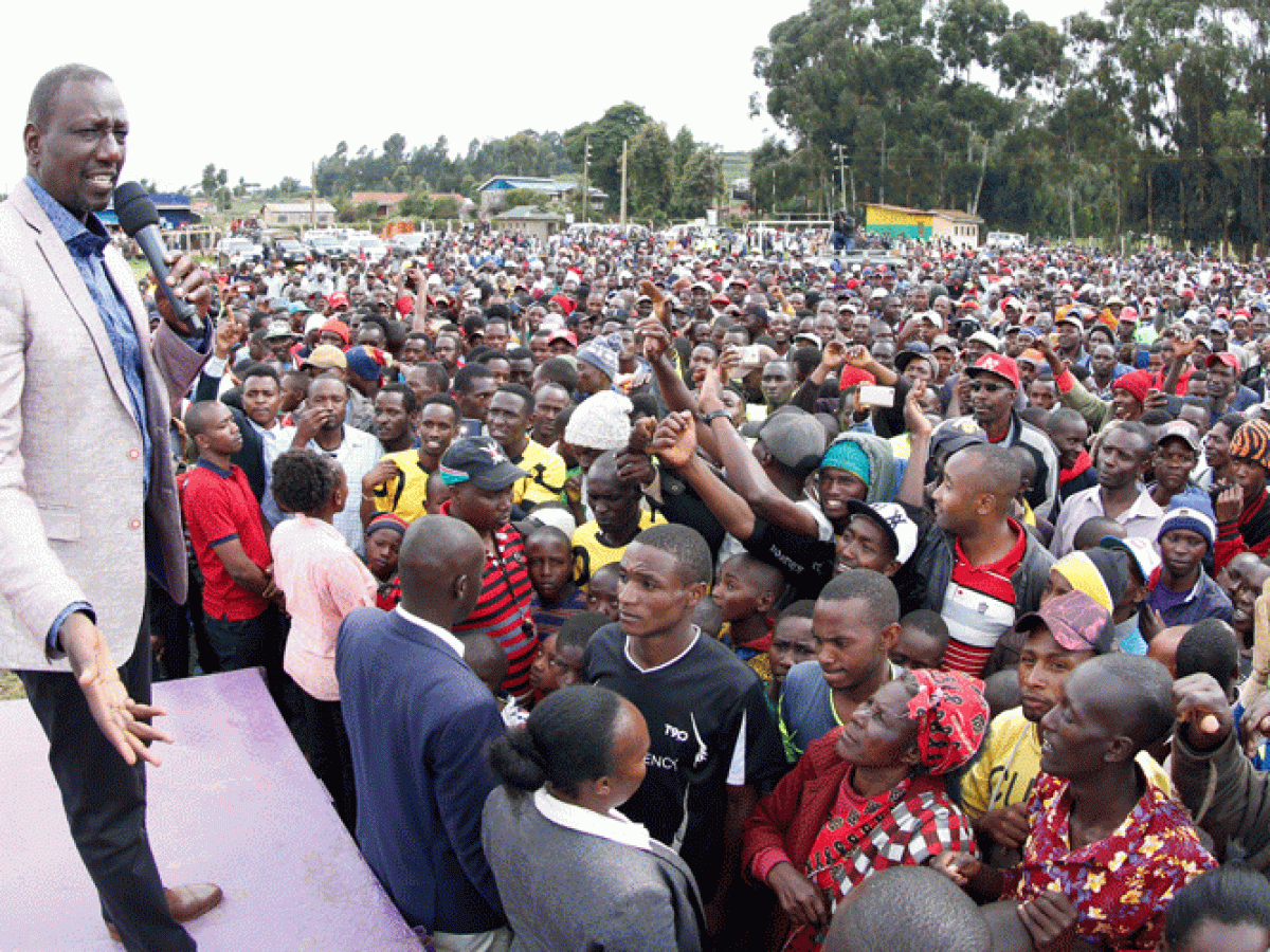 Ruto trashes Raila’s quest to create more positions