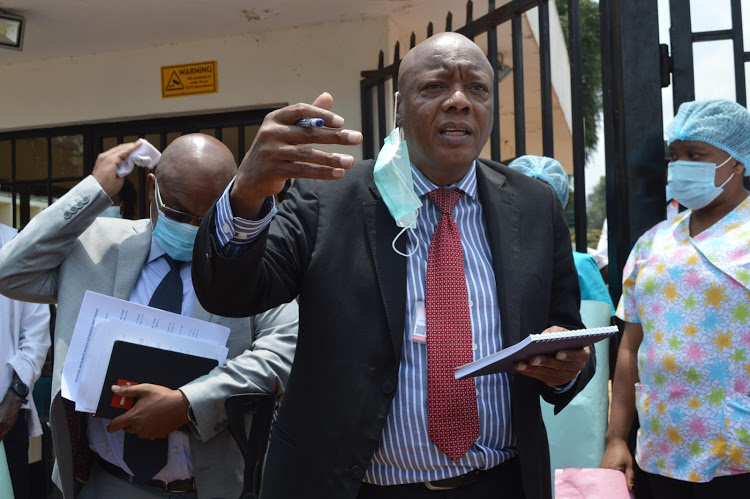 Broke Kiambu seeking bank loans to pay health workers