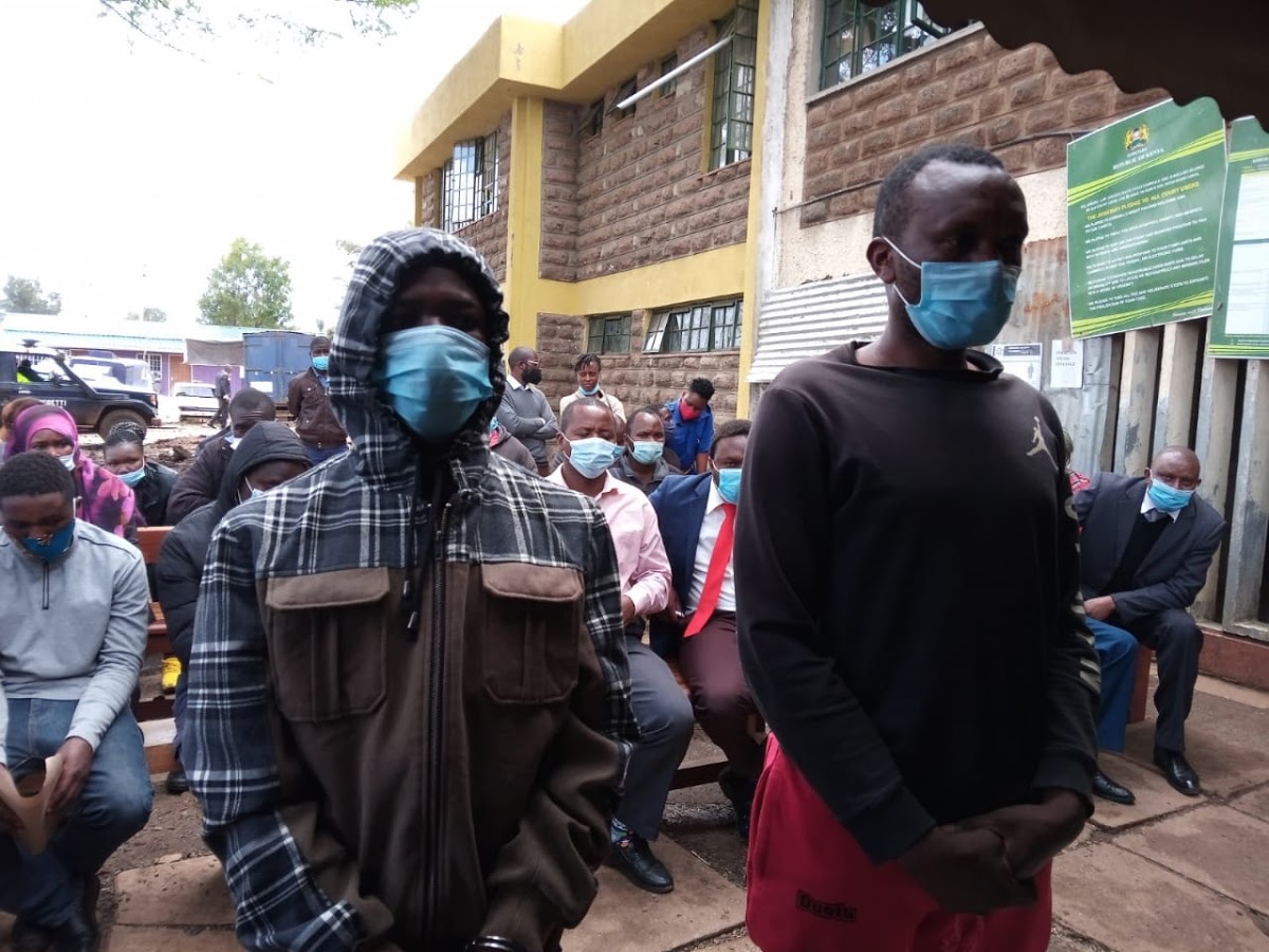 Two charged for robbing a Kawangware cop