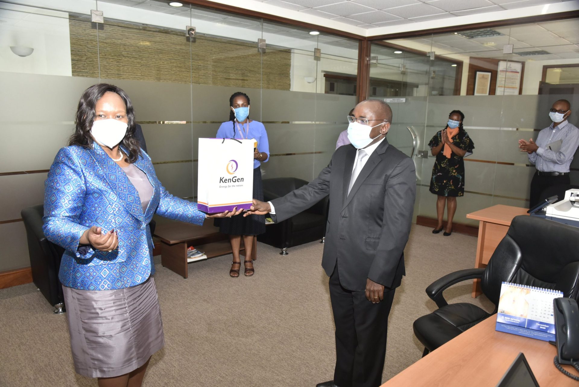KenGen MD Rebecca Miano’s Courtesy Call to Employees
