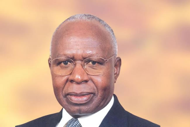 Former Minister Simeon Nyachae Dies