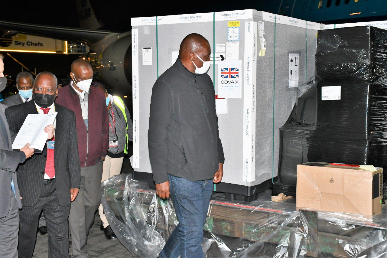 Last batch of 817,000 AstraZeneca vaccines from UK arrive in Kenya