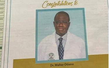Netizens delighted as Maseno University honours Dr Walter Otieno for developing malaria vaccine