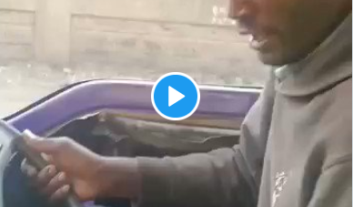 VIDEO: Cop forced to walk away after daring matatu driver resists arrest