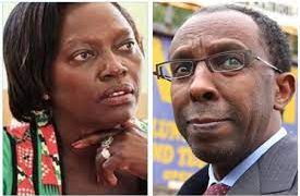 Martha Karua blocks Ruto lawyer after online scuffle