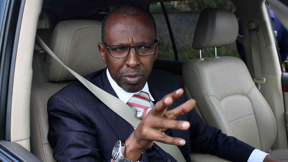Lawyer Ahmednasir confronts Raila Odinga supporter
