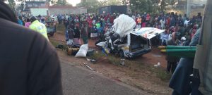Photos: Nairobi Matatu kills 8 people on Eldoret-Webuye road