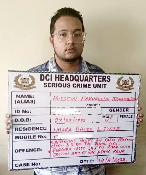 DCI arrests a notorious fraudster