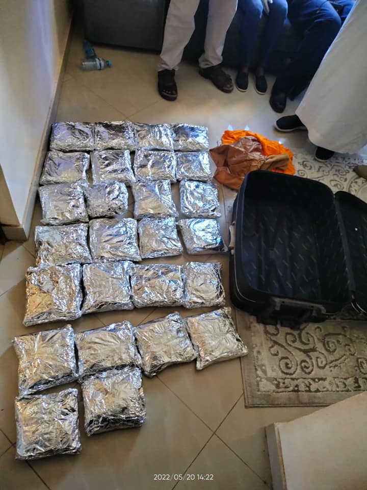 Detectives recover cocaine worth Sh100 Million