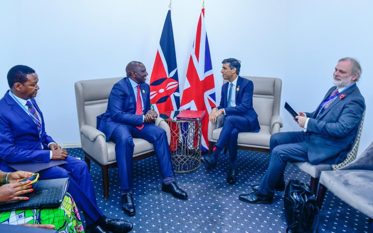 Details of Ruto’s Meeting with UK Prime Minister