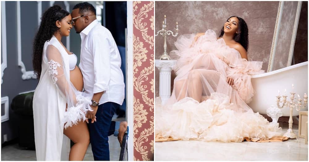 Amber Ray’s Ex Shares Lovely Photos With Heavily Pregnant New Catch