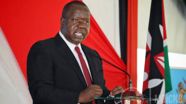 DCI Drops Charges Against Ex-CS Matiang’i
