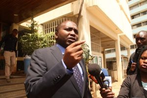 Top lawyer Donald B. Kipkorir represents Blogger Cyprian Nyakundi in the tussle with legislators’ linked to gold scam