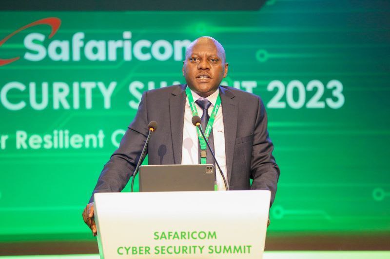 An image of Safaricom Chief Corporate Security Officer Nicholas Mulila