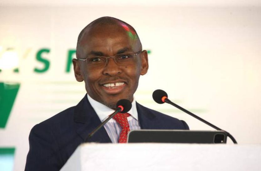 Safaricom PLC has revised CEO Peter Ndegwa's annual bonus downwards by Ksh 62 million for the fiscal year ending March 2024. 