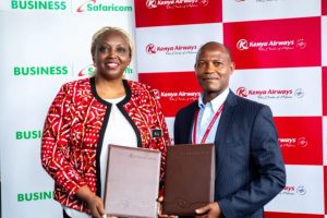 Kenya Airways and Safaricom Join Forces to Innovate Aviation Technologies