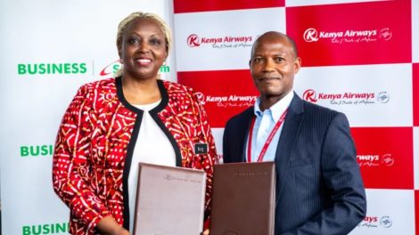 Kenya Airways and Safaricom Join Forces to Innovate Aviation Technologies