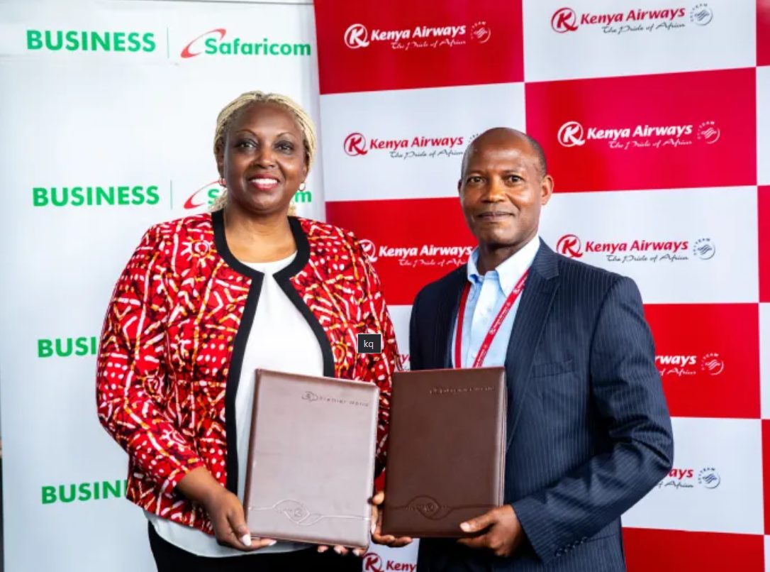 Kenya Airways and Safaricom Join Forces to Innovate Aviation Technologies