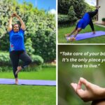 Tourism CS Rebecca Miano Displays Flexibility With Deep Yoga Stretches