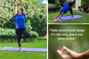 Tourism CS Rebecca Miano Displays Flexibility With Deep Yoga Stretches