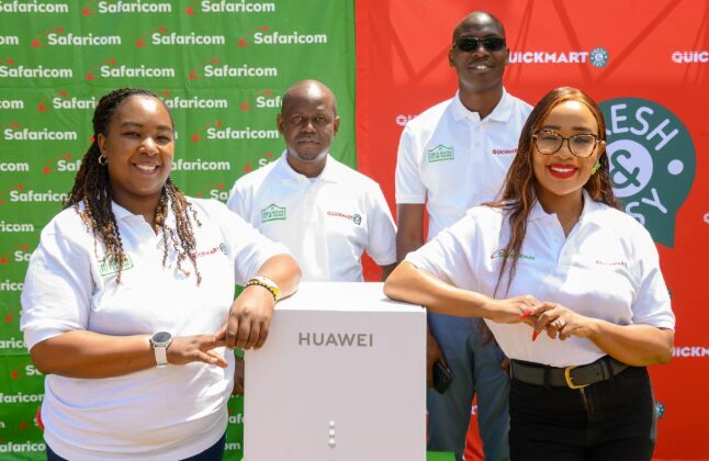Retail Expansion Brings Safaricom Home Internet Devices to QuickMart Supermarkets