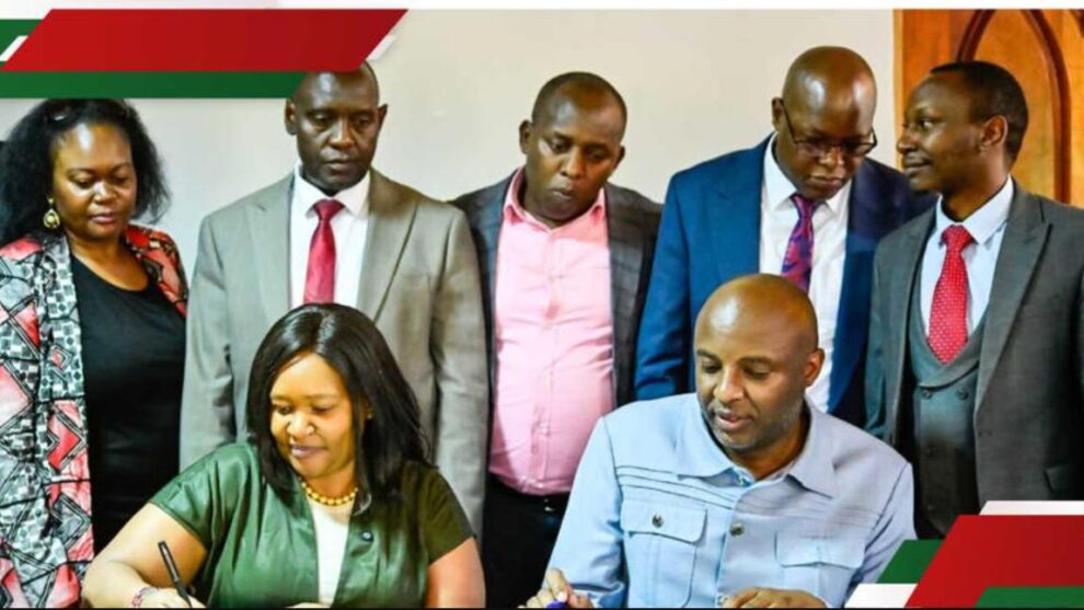 Tourism CS Rebecca Miano Inks Deal with Murang’a County Boss to Create Jobs for Youth