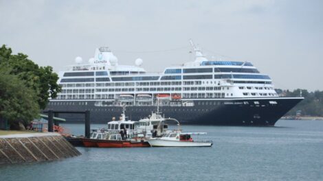 Tourism Boost: Luxury Cruise Ship With 690 Tourists Docks in Mombasa