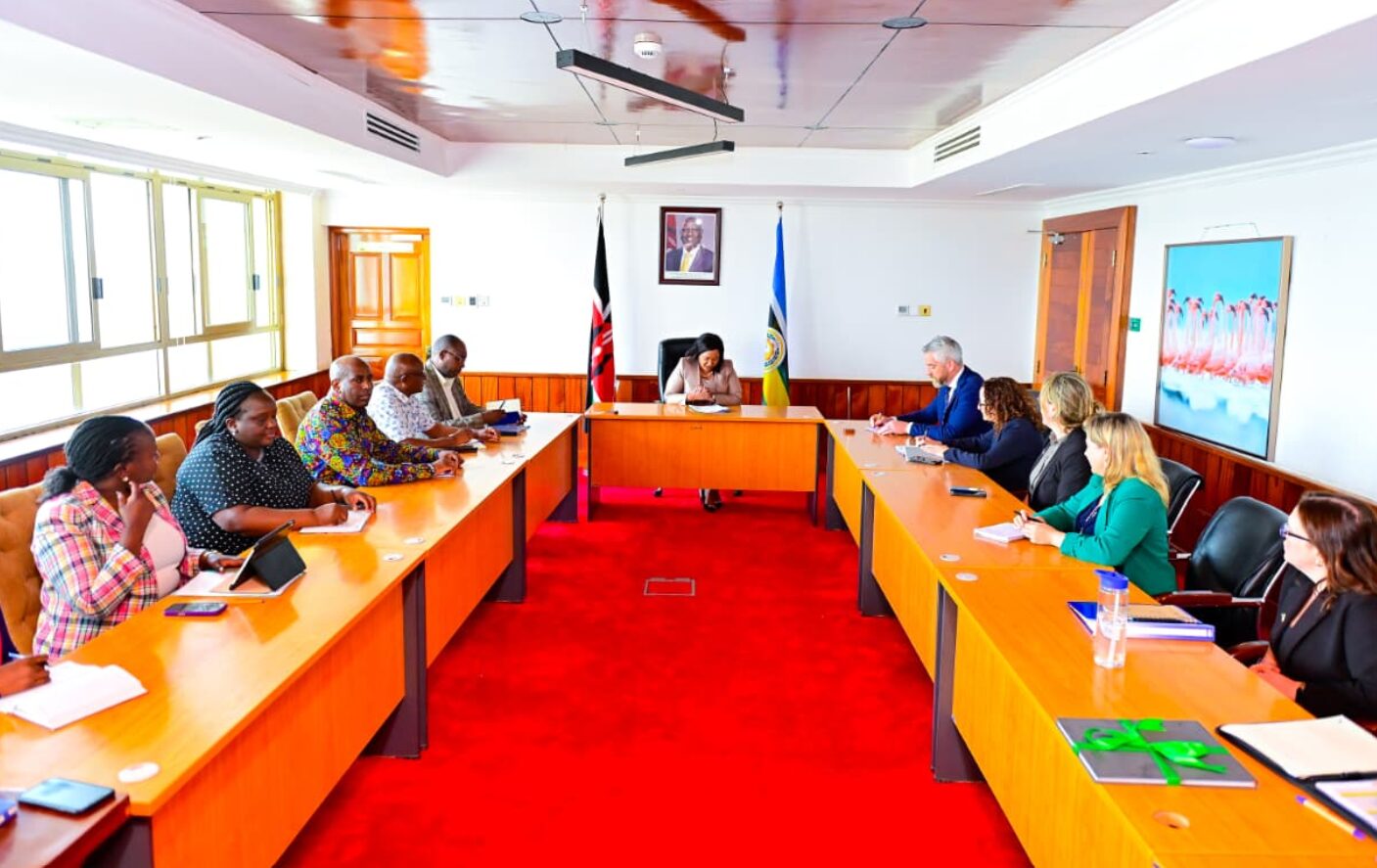 CS Rebecca Miano hosts Irish delegation to strengthen Kenya-Ireland tourism partnerships, conservation, and heritage promotion.