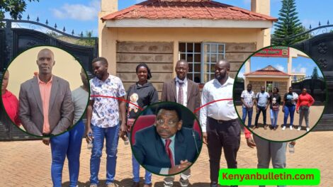 Ouma Onyango and Duncan Oluoch lead Siaya youth delegation to Governor Orengo over unemployment crisis