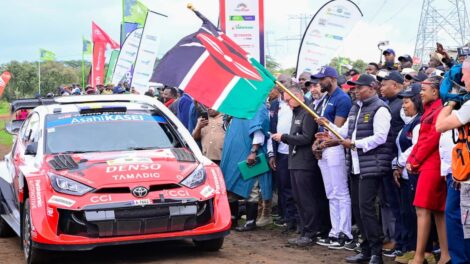 Tourism CS Rebecca Miano Flags Off 2026 WRC Safari Rally