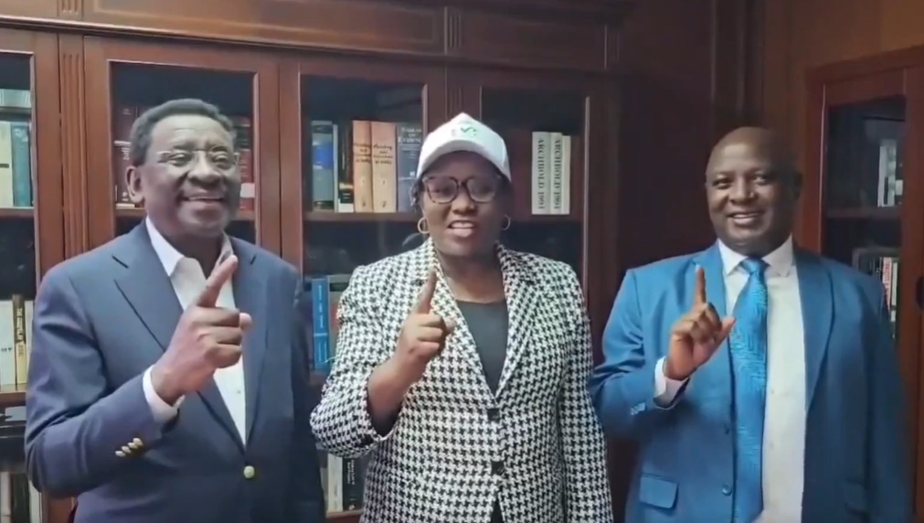 Former Meru Governor Kawira Mwangaza meets Linda Mwananchi leaders James Orengo and Godfrey Osotsi in Nairobi as the movement hints at a Meru County tour
