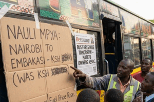 Matatu Operators Announce Nationwide Strike Over Fuel Price Hike