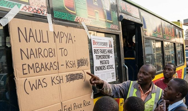 Matatu Operators Announce Nationwide Strike Over Fuel Price Hike