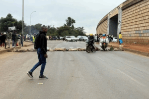 Thika Road Barricaded as Nationwide Matatu Strike Disrupts Transport Thika Road Barricaded as Nationwide Matatu Strike Disrupts Transport
