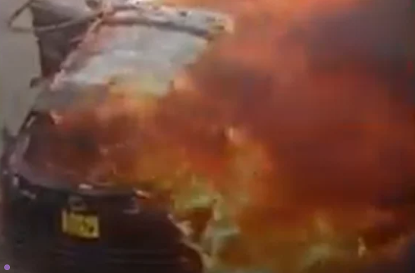 Vehicle Torched in Githurai as Fuel Protests Escalate